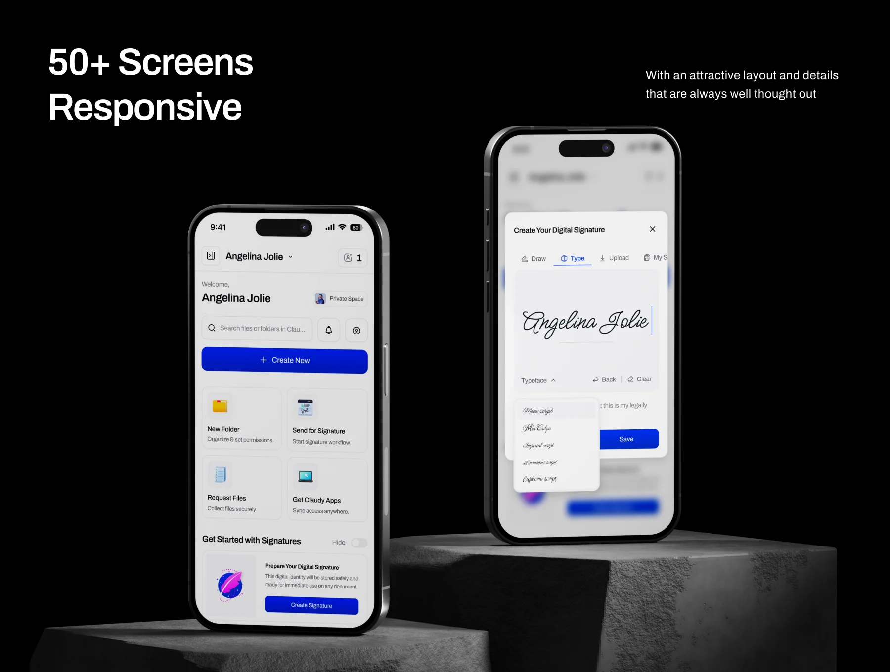 Claudy - Cloud Storage UI Kit - view 3