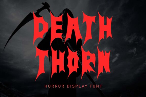 Death Thorn FREE Font