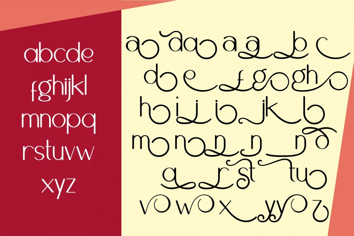 Brighty Sans Script Typeface - view 8