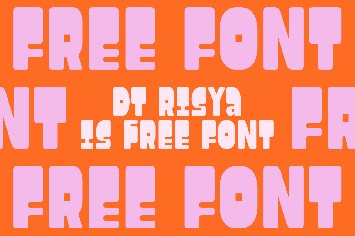 DT Risya FREE Font alternate
