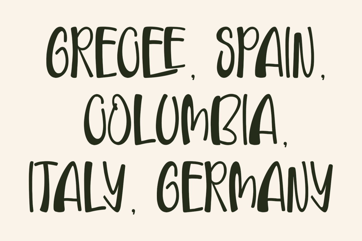 Bloerd Xlospun Cute Kids FREE Font - view 3