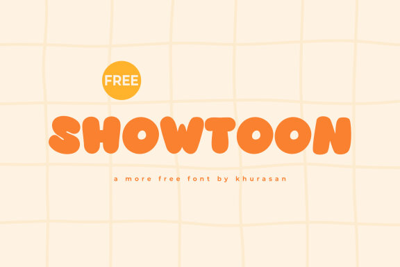 Showtoon Free Font - view 1