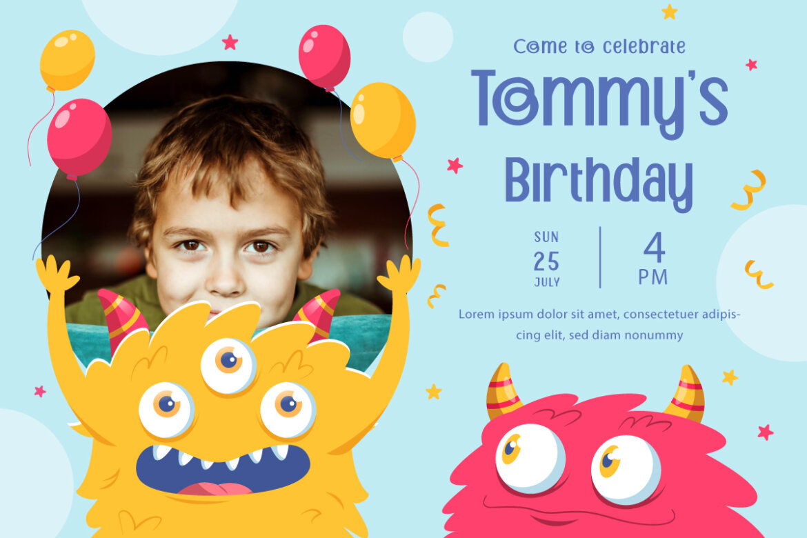 Funny Monster FREE Font - view 6