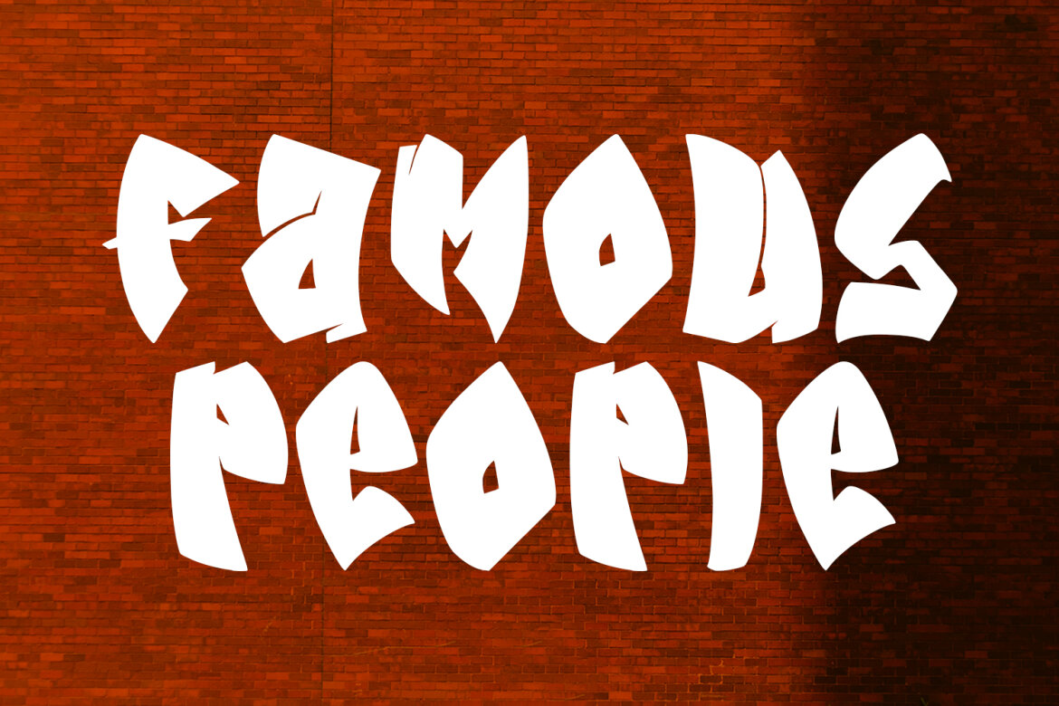 Vattiq Japanese Graffiti FREE Font - view 4