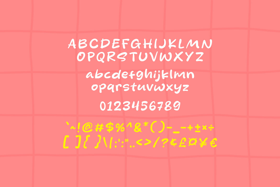 Midfriend FREE Font - view 4