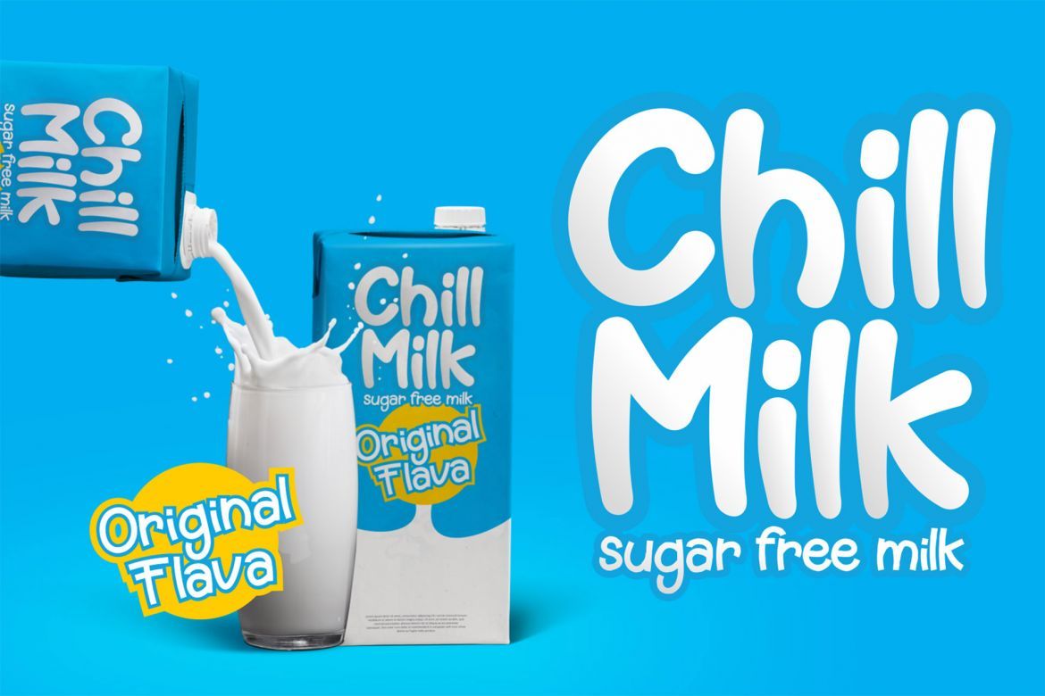 Muffin Cake Font - view 4