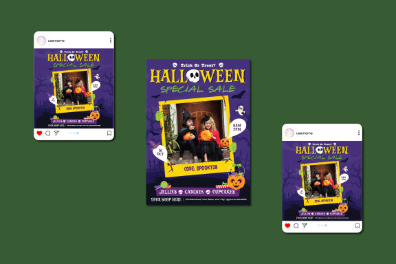 Halloween Sale FREE Flyer
