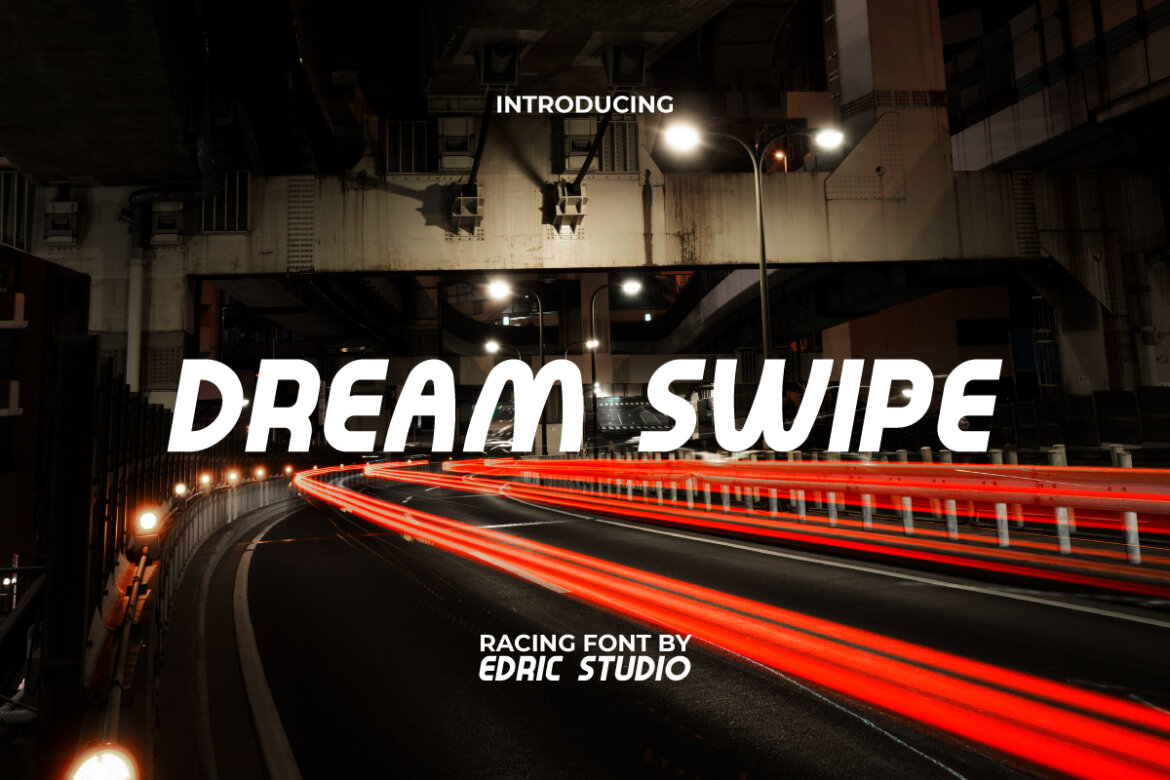 Dream Swipe FREE Font alternate