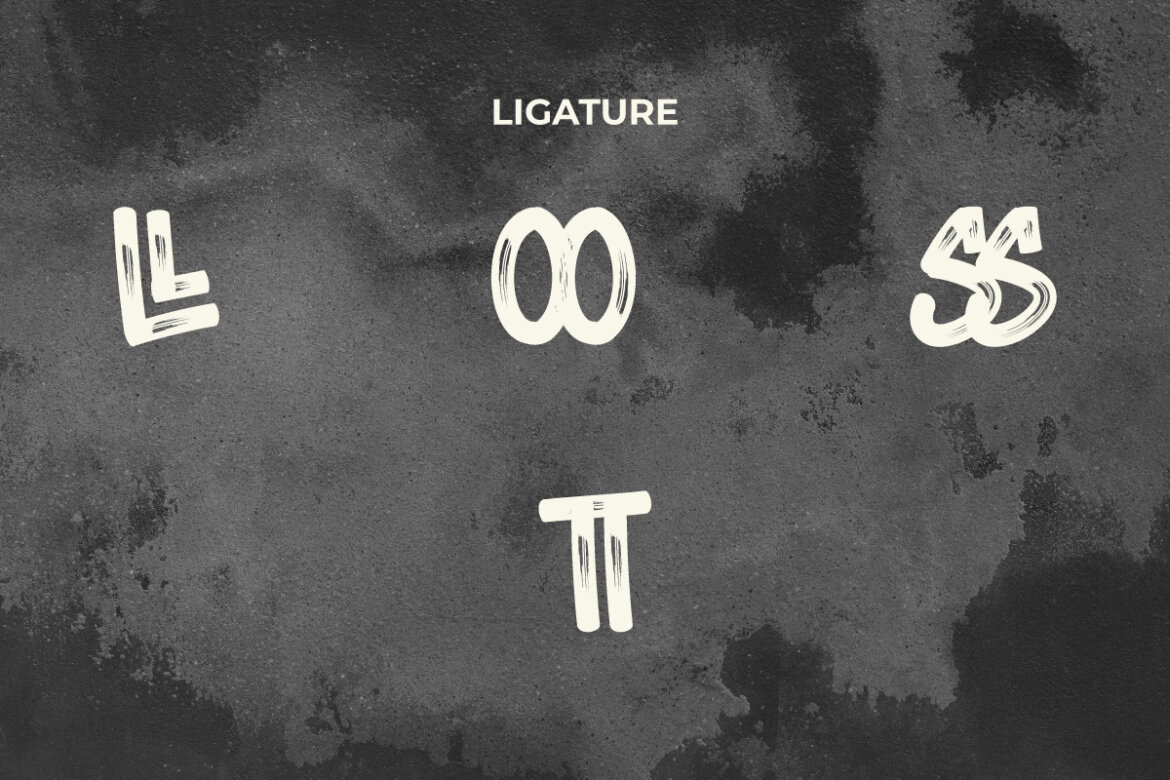 Small Brush FREE Font alternate