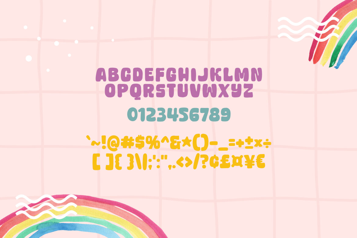 Aku Ceria FREE Font - view 4