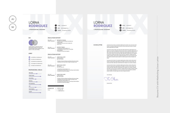 Minimalist FREE Resume CV