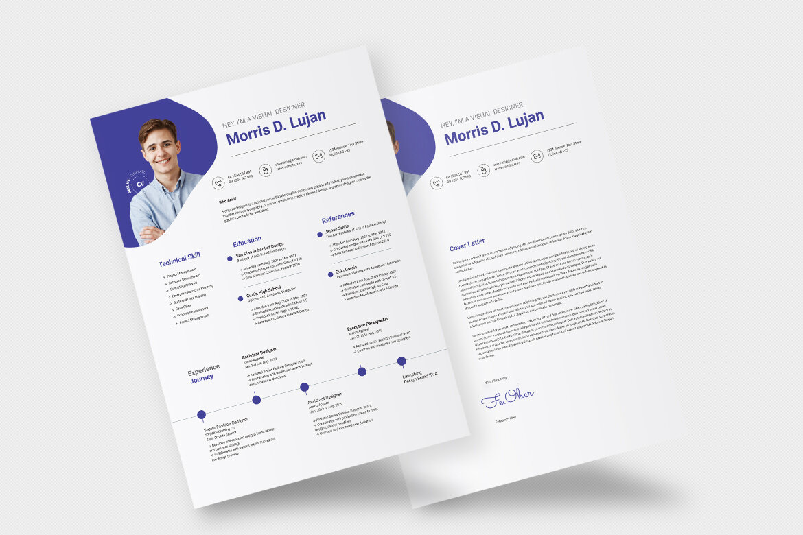 FREE Resume Template - view 3