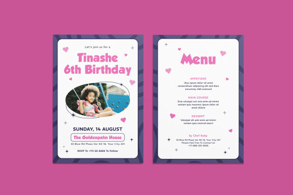 Grave Vibes Birthday Invitation FREE Template