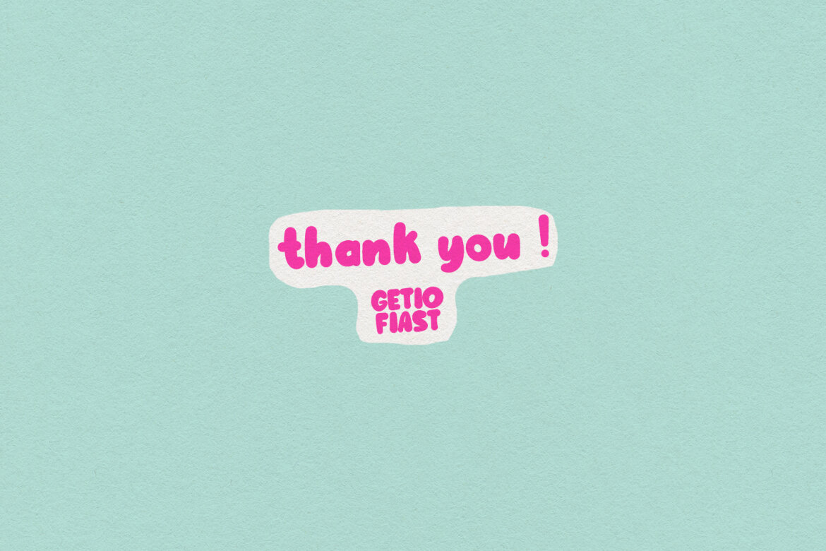 Getio Fiast Friendly FREE Font - view 6