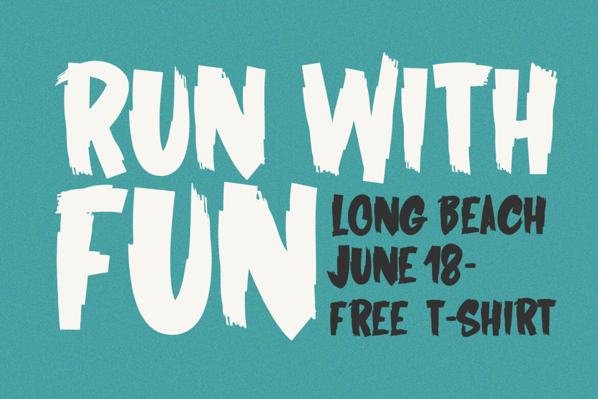 Lampur Sigmao Brush FREE Font - view 5