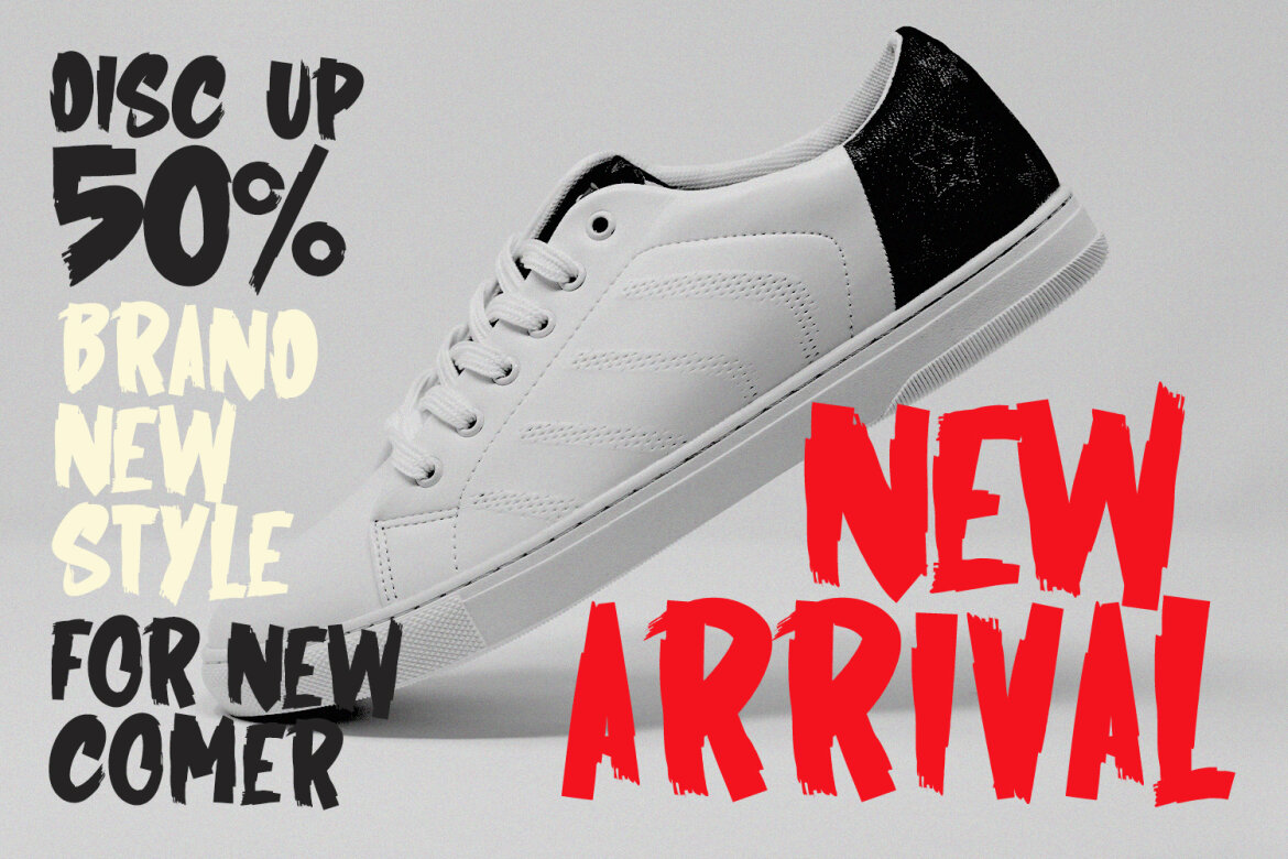 Lampur Sigmao Brush FREE Font alternate