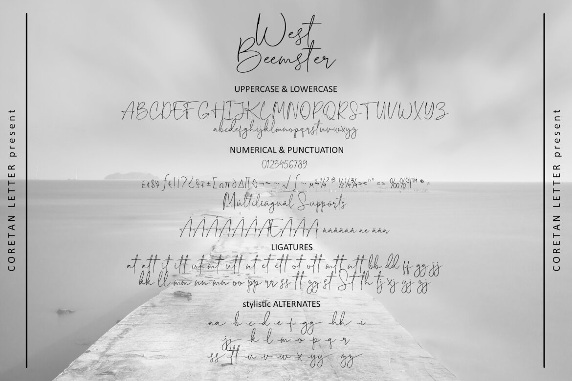 West Beemster FREE Font - view 6