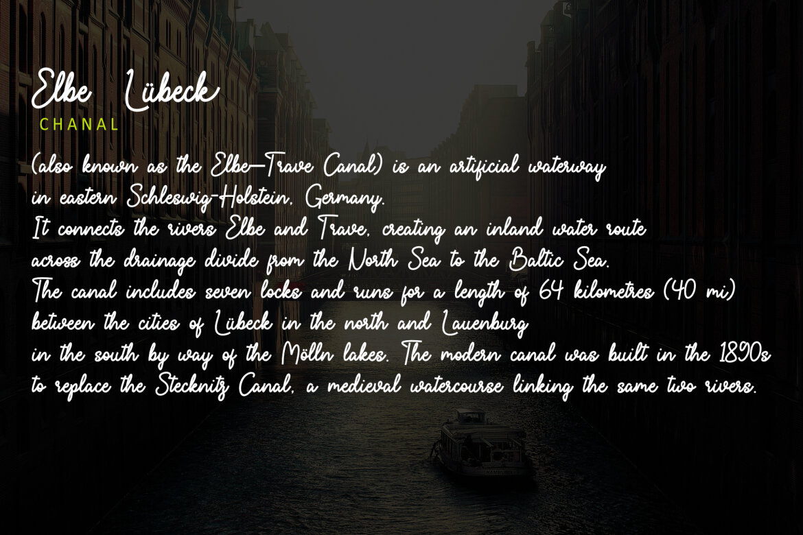 Brancaster FREE Font - view 3