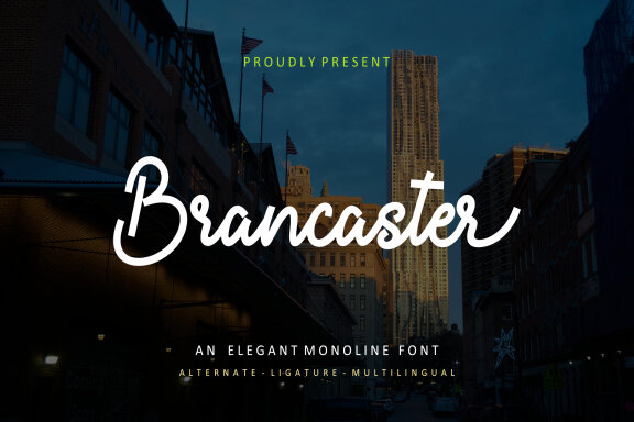 Brancaster FREE Font