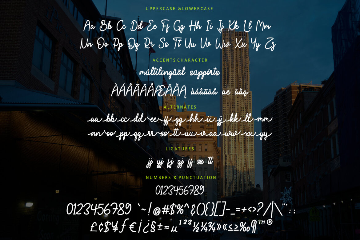 Brancaster FREE Font - view 4