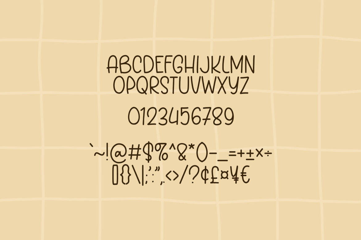 Bright One FREE Font - view 4