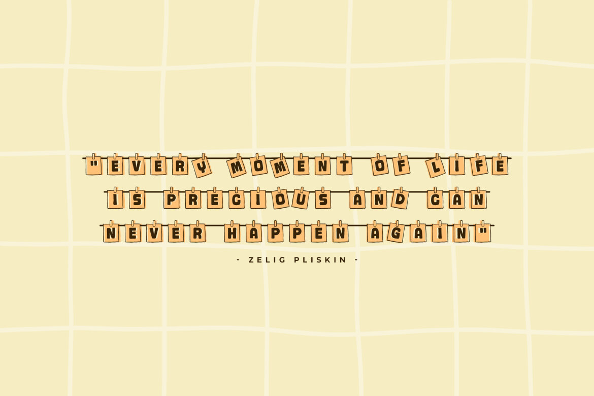 Notedry FREE Font - view 2