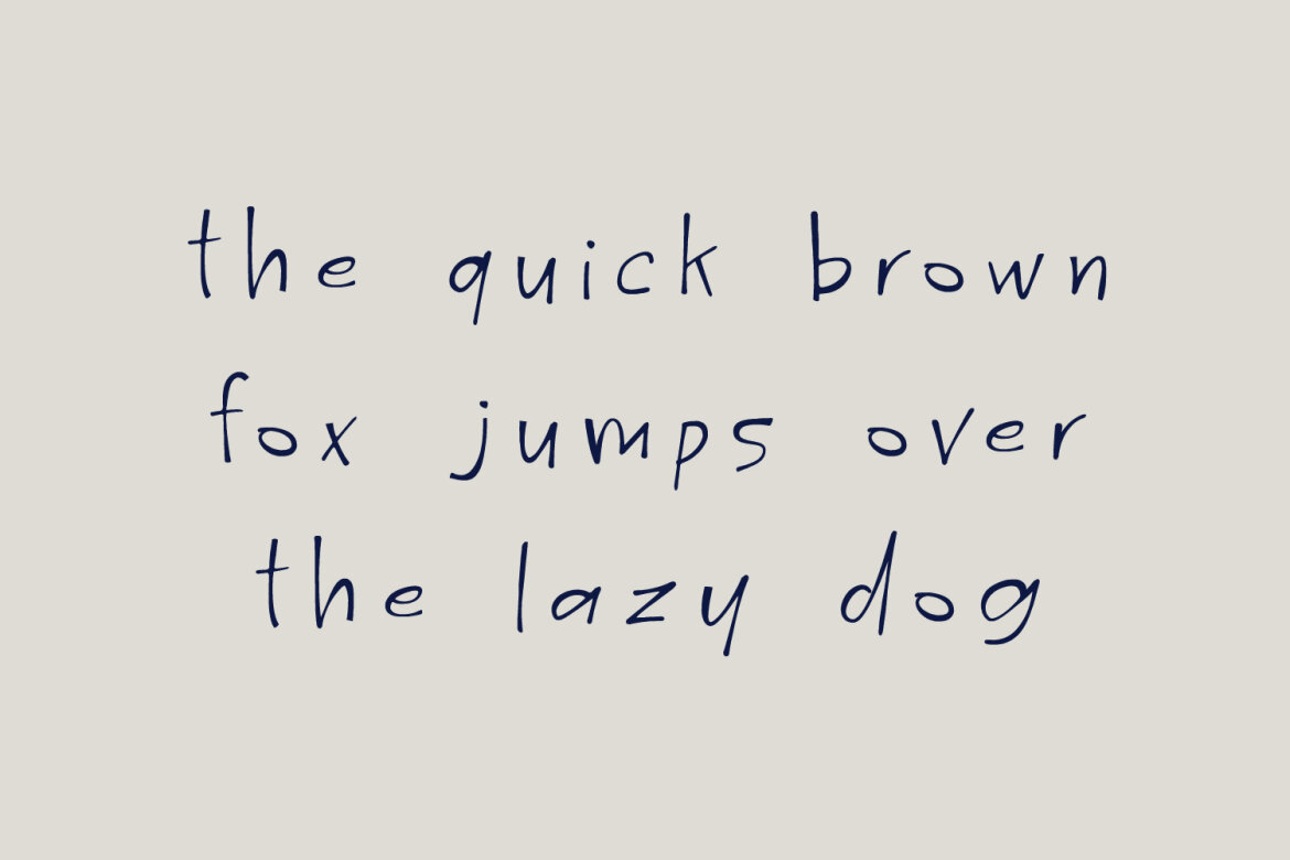 Gallamfo Handwritten FREE Font - view 6