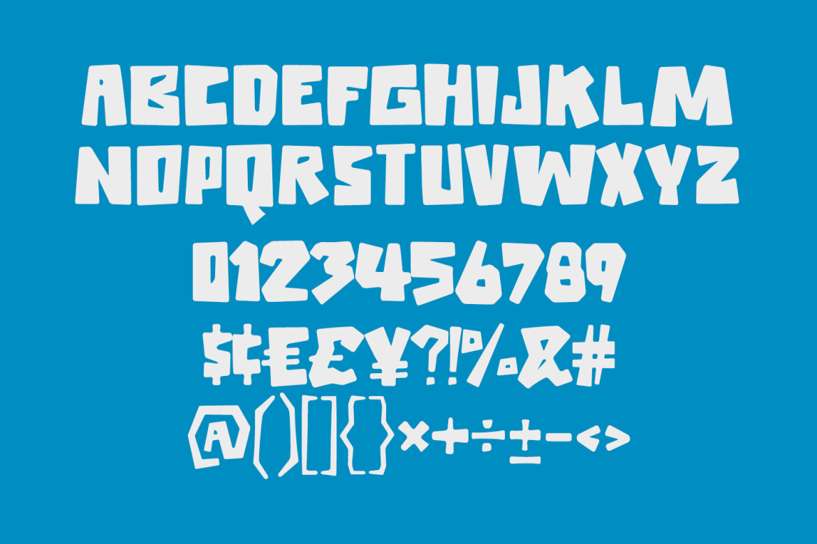 Neuroon Sans Serif FREE Font - view 6