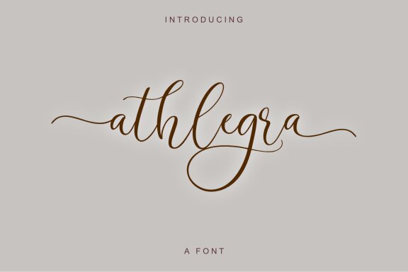 Athlegra FREE Font