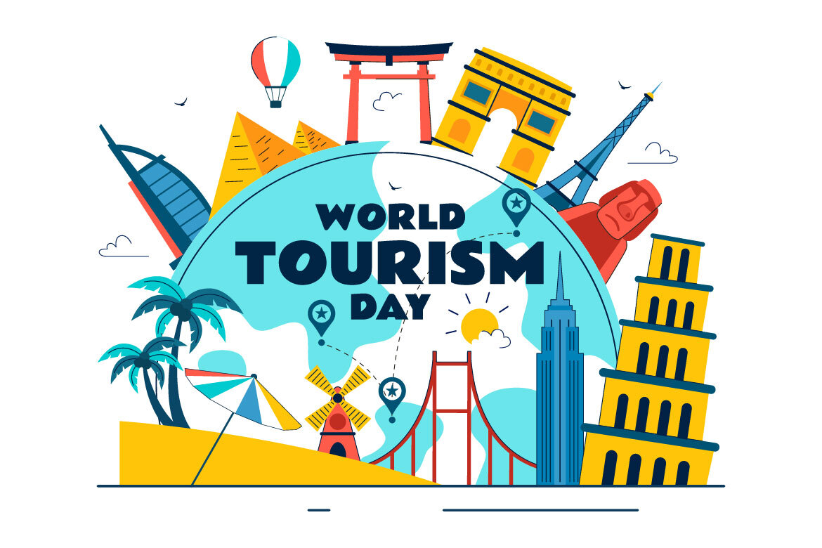 10 World Tourism Day FREE Illustrations - view 4