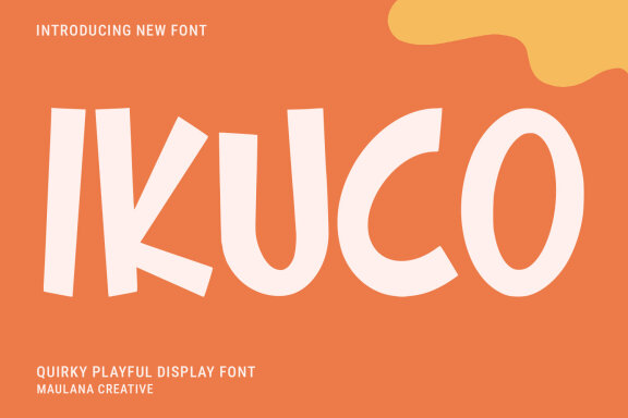 Ikuco Quirky Playful FREE Font