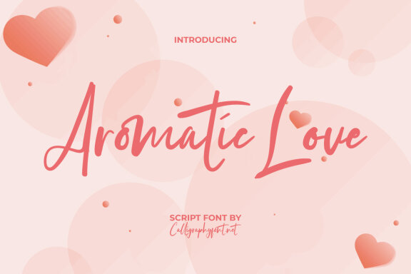 Aromatic Love FREE Font