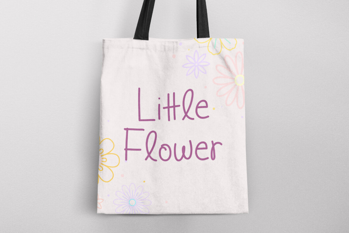 Little Alone FREE Font - view 7