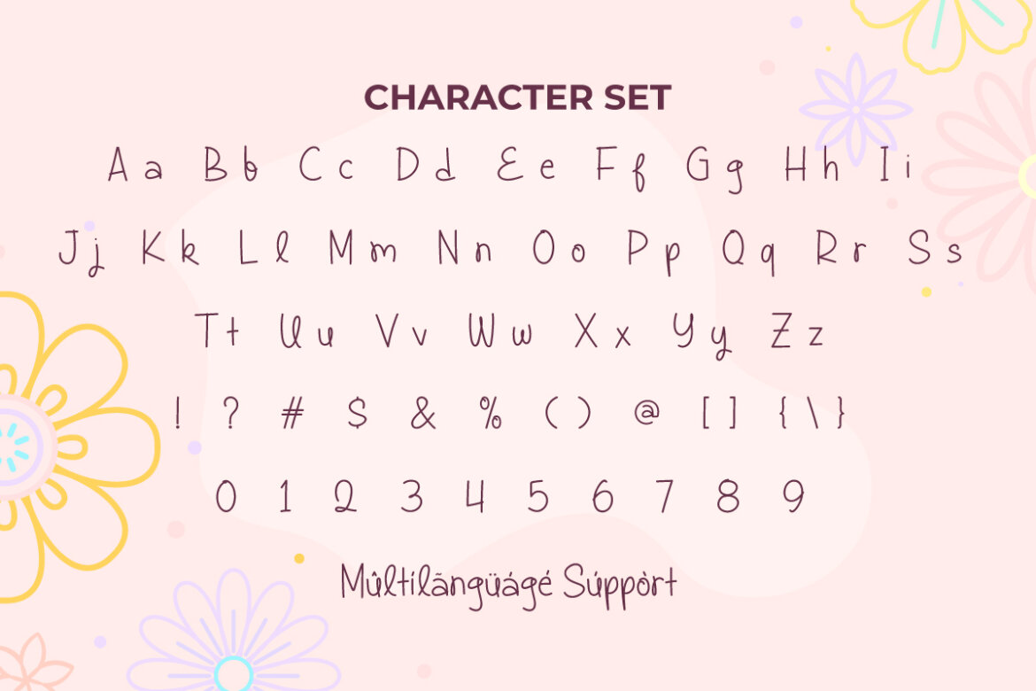 Little Alone FREE Font - view 4