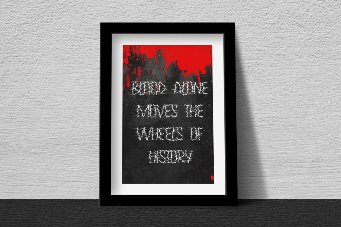 Blood Attack FREE Font alternate