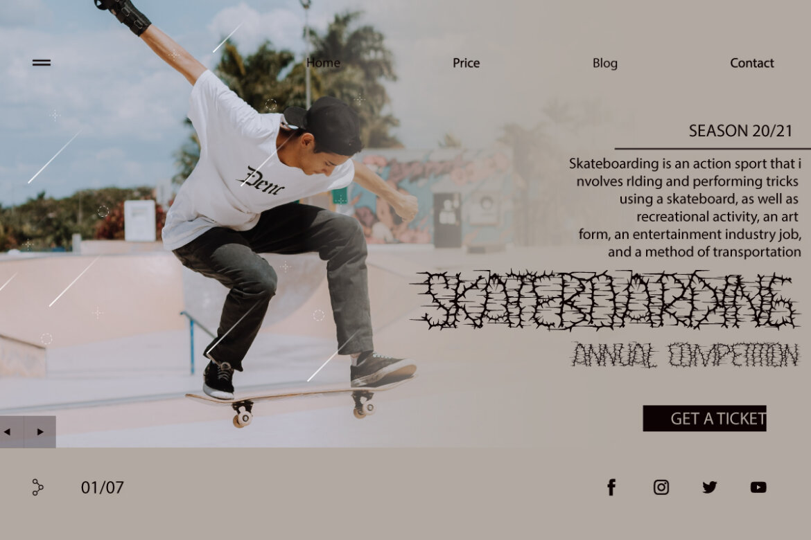 Blood Attack FREE Font - view 8