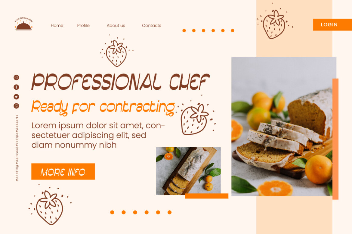 Orange Pudding FREE Font - view 8