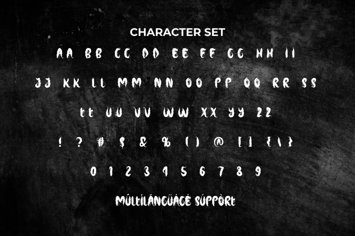 Zomfire FREE Font - view 5