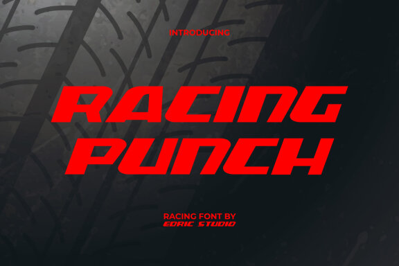 Racing Punch FREE Font