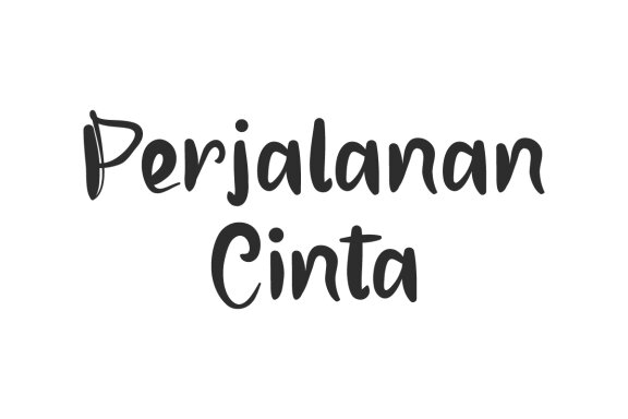 Perjalanan Cinta FREE Font