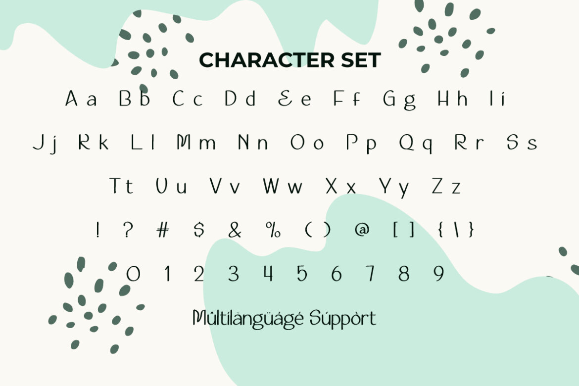 Flores Fresh FREE Font - view 5