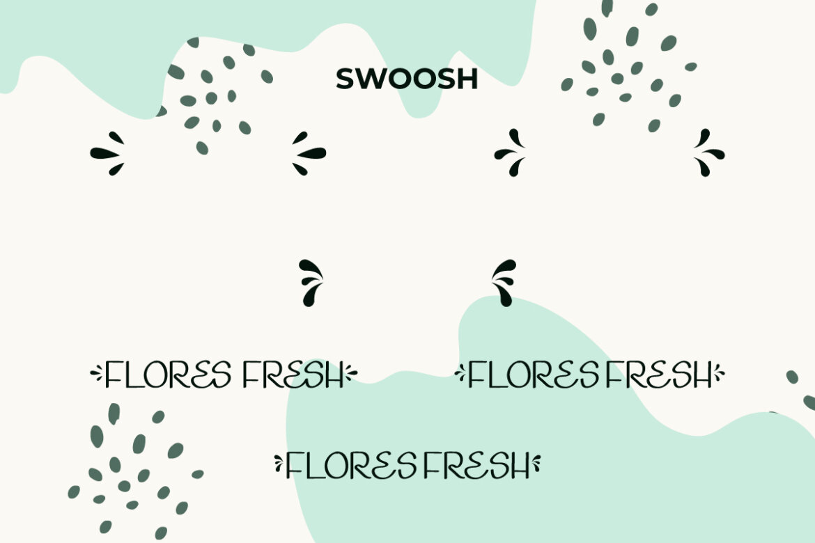 Flores Fresh FREE Font - view 7