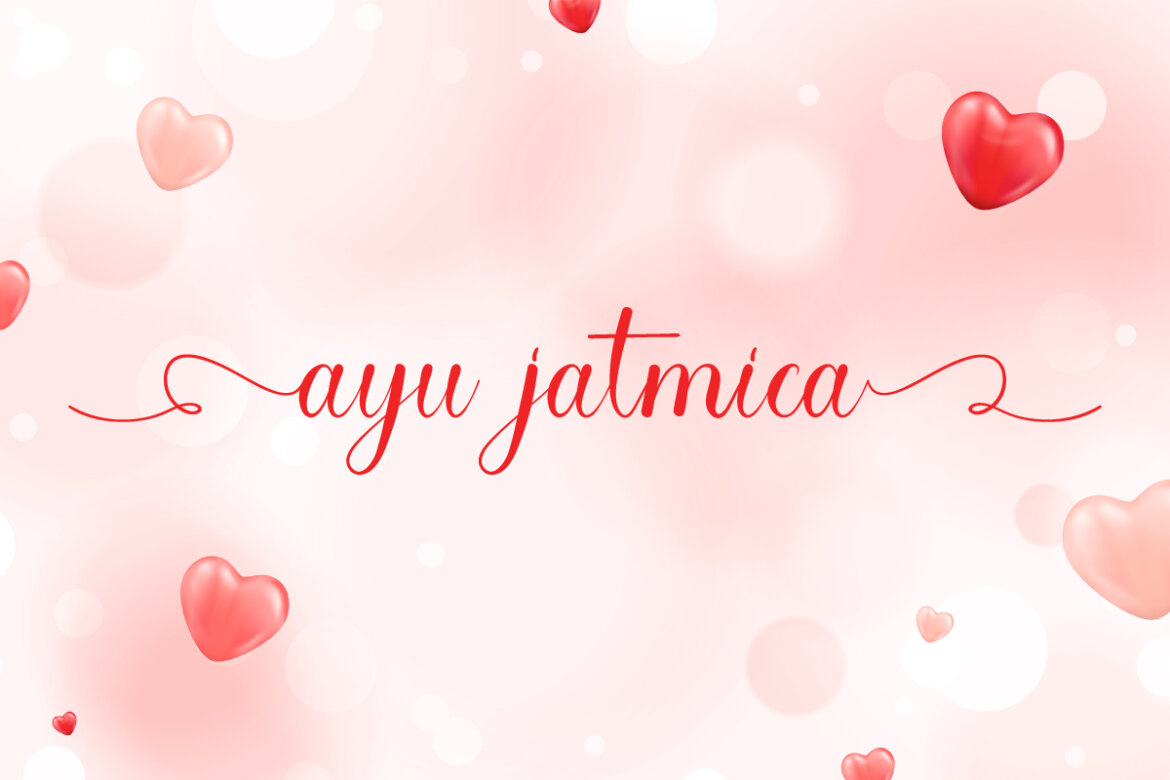 Ayu Jatmica FREE Font - view 7