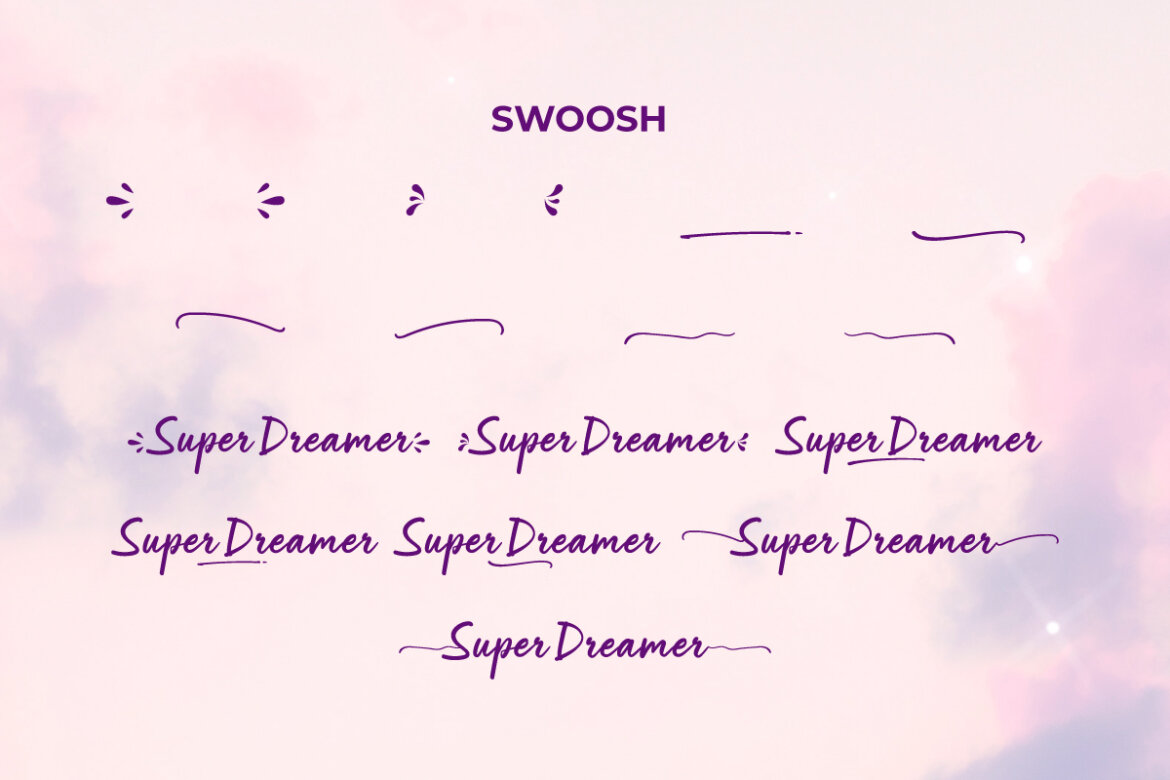 Super Dreamer FREE Font - view 8