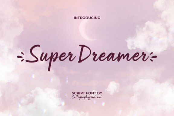 Super Dreamer FREE Font