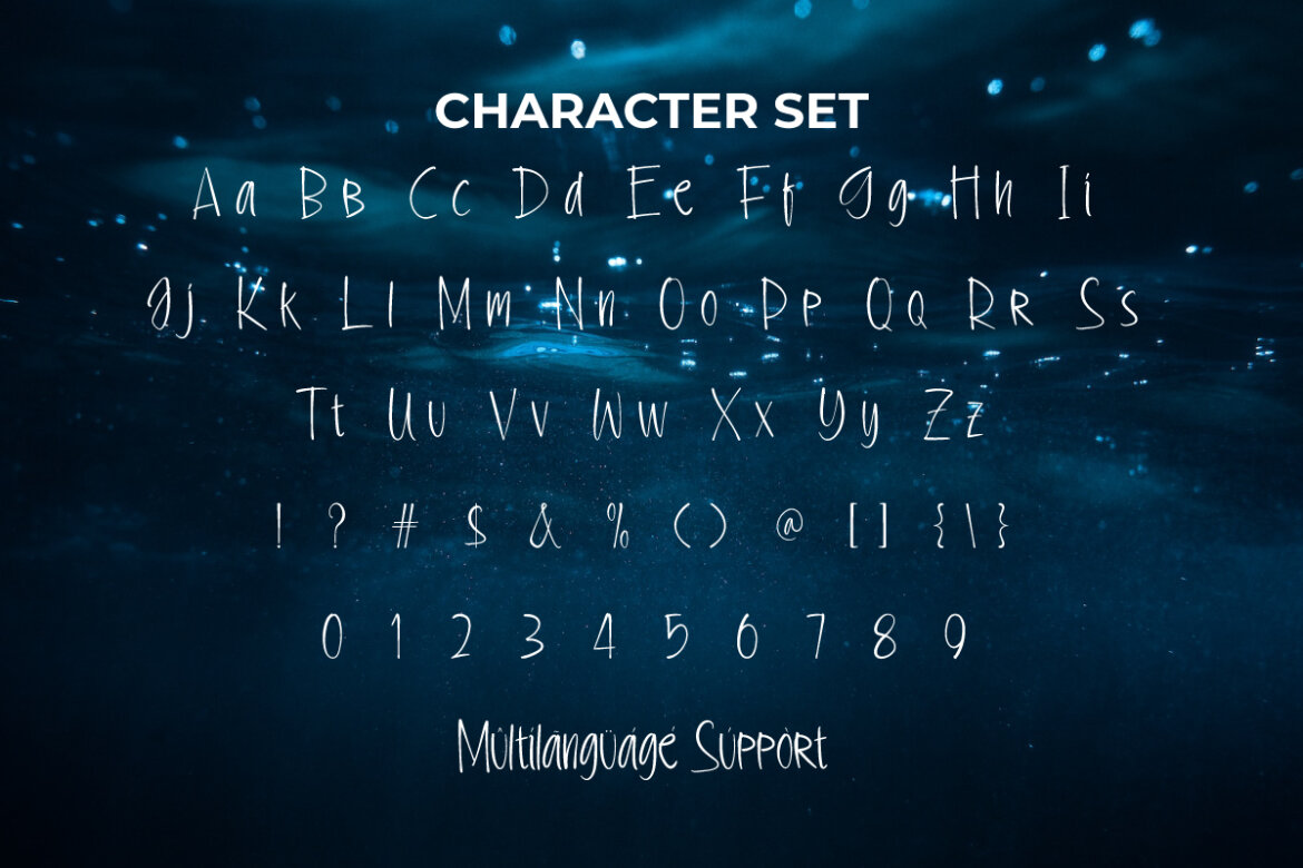 Oceano Fredie FREE Font alternate