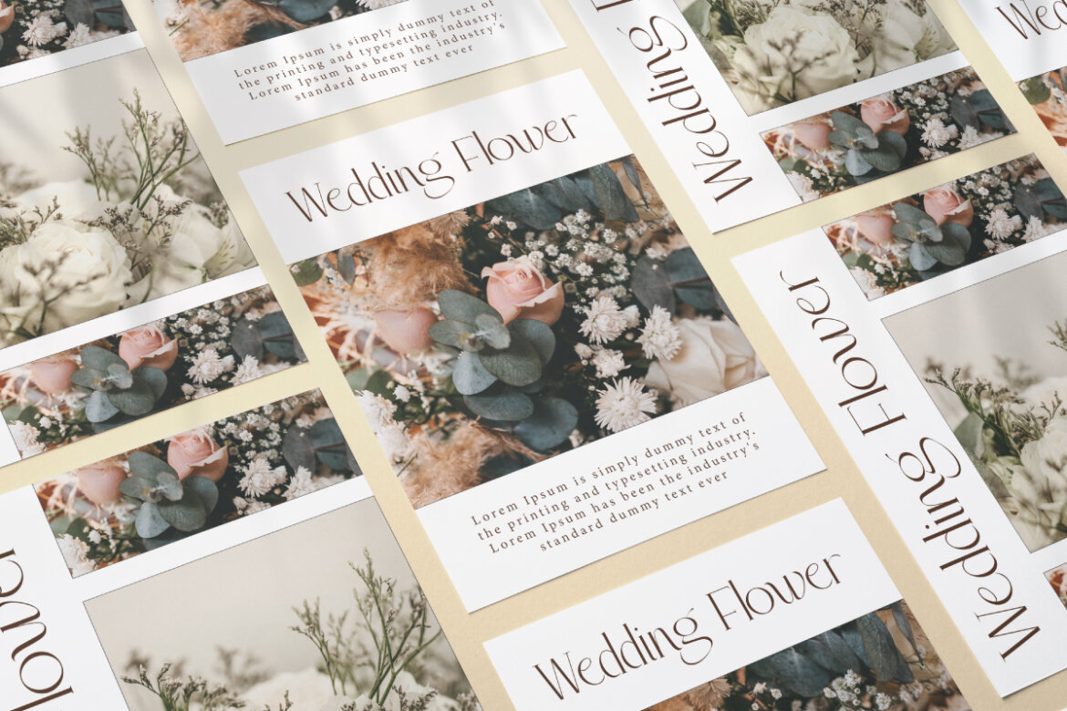 Cahaya Bunga FREE Font - view 4