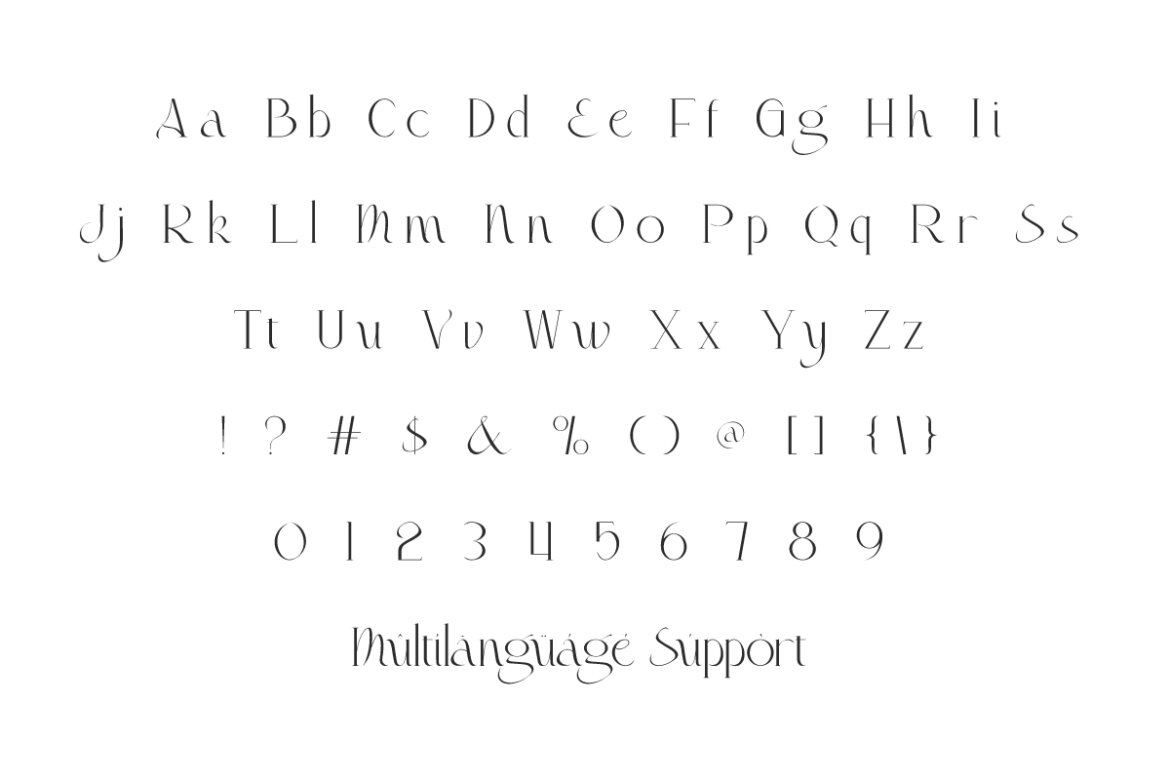 Cahaya Bunga FREE Font - view 6