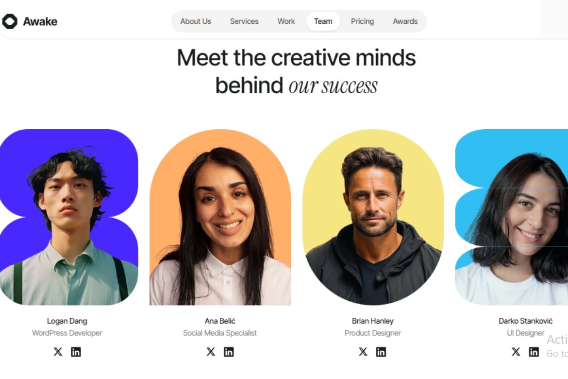 Awake – Agency & Portfolio Bootstrap Template - view 3