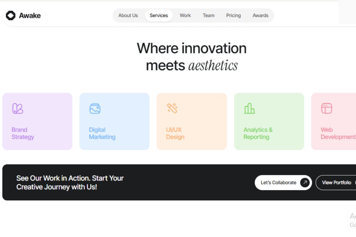 Awake – Agency & Portfolio Bootstrap Template - view 6